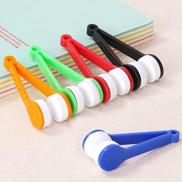 Wukusy 1353 Mini Sun Glasses Eyeglass Microfiber Cleaner, compact travel spectacles cleaning cloth with microfiber material.