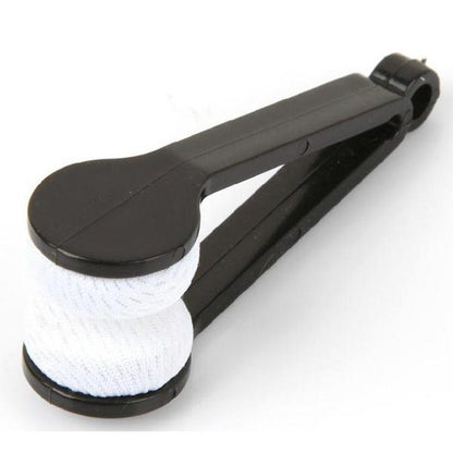 Wukusy travel mini sun glasses and spectacles microfiber cleaner for eyeglasses and sunglasses, compact and portable.