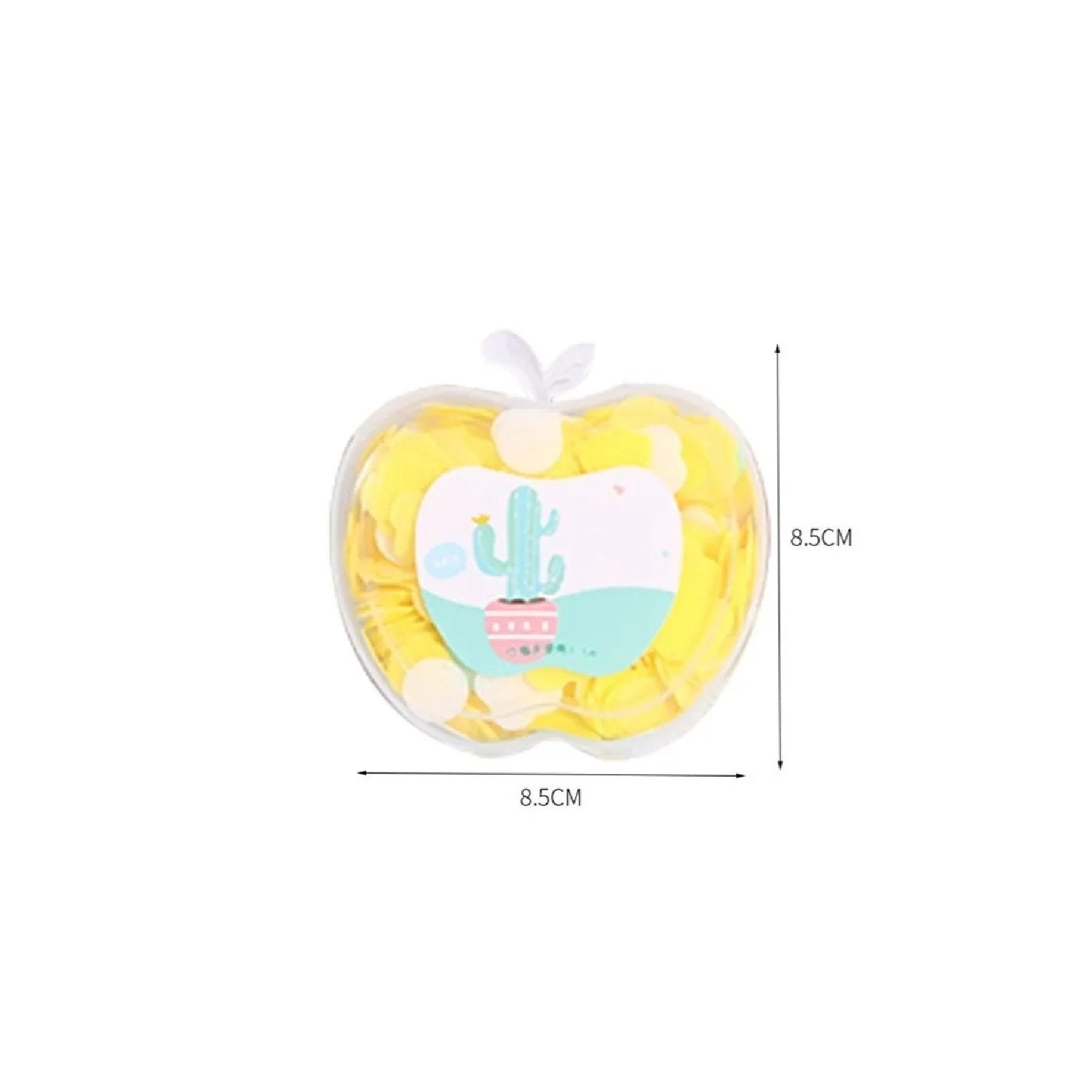 Wukusy Apple Design Soft Paper Soap for travel, featuring a compact, soft paper soap sheet with apple-themed design.