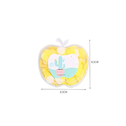 Wukusy Apple Design Soft Paper Soap for travel, featuring a compact, soft paper soap sheet with apple-themed design.