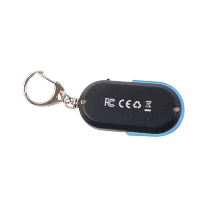 Wukusy travel personal safety alarm keychain with loud emergency siren and LED light for safety and security.