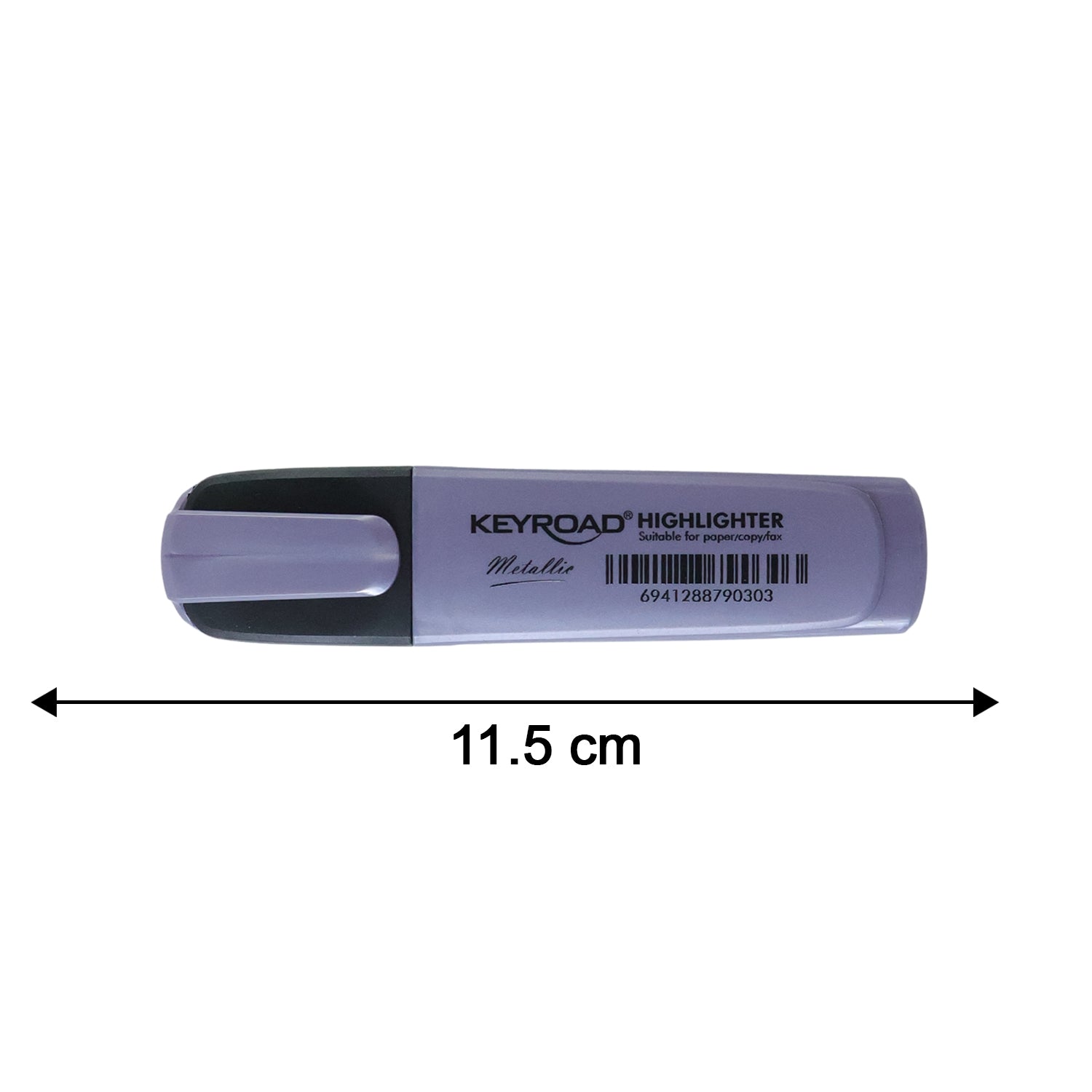 Set of three Wukusy premium highlighter marker pens with vibrant colors on white background.