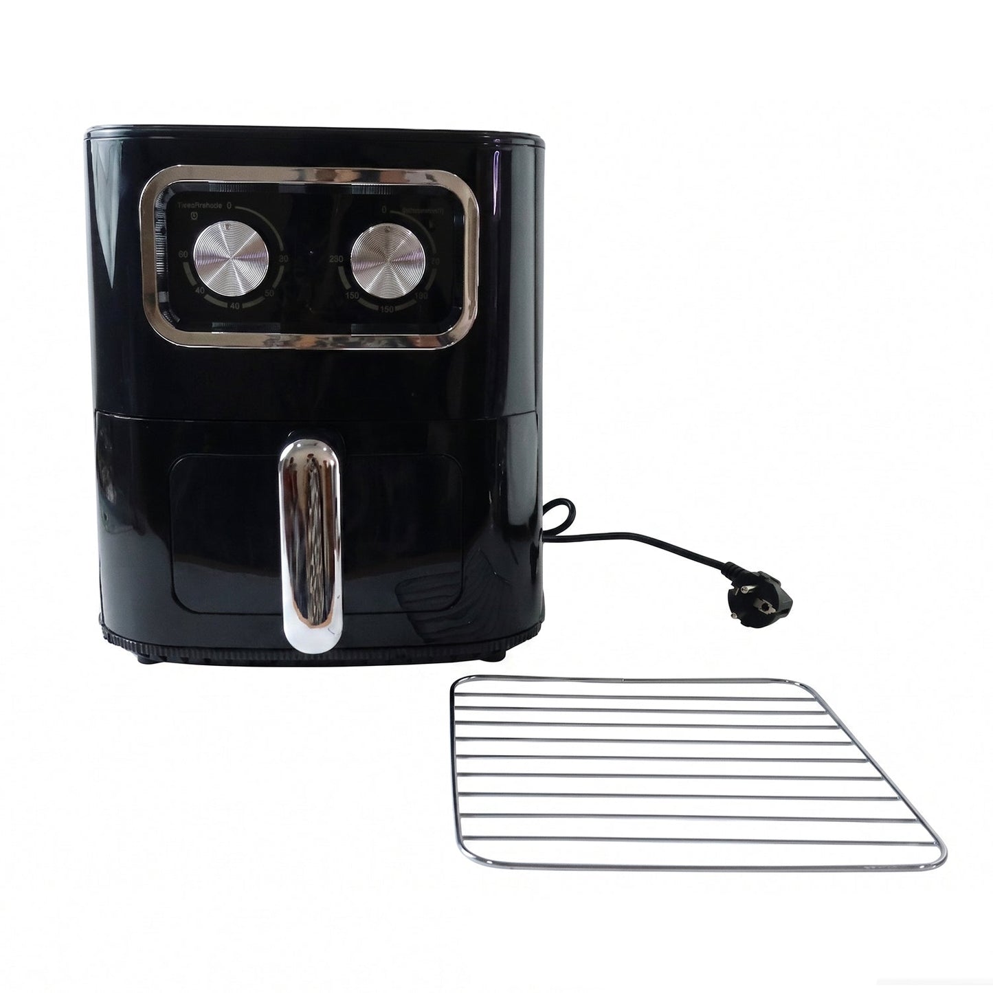 Wukusy Sutai Air Fryer Oven with 15L capacity and 2400W power, showcasing its sleek design and large cooking chamber