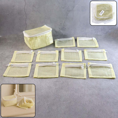 Wukusy 11-in-1 jewellery kit set with various beads, charms, and tools for making and customizing jewelry pieces.