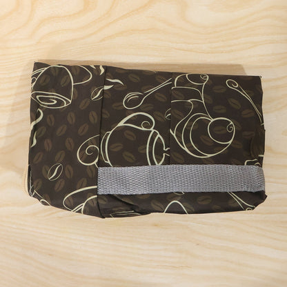 Foldable Wukusy storage bag with handles, 45x30cm travel organizer for clothes, toiletries, or accessories, shown in an open view.