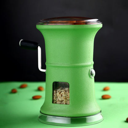 Wukusy Apex Ovel manual chilly dry fruit cutter and grinder for home kitchen use, with stainless steel blades and ergonomic handle.