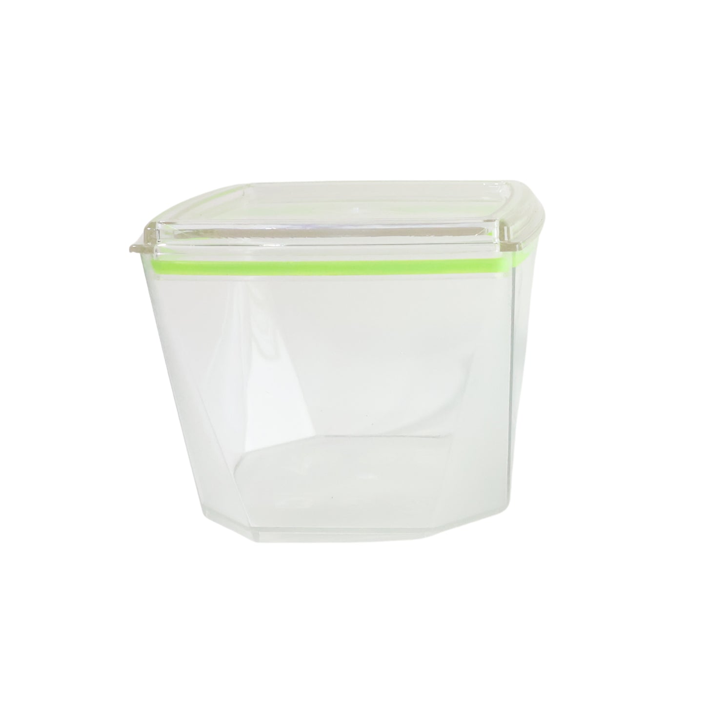 Wukusy food storage container set with two 500ml leak-proof plastic containers and lids for kitchen organization.