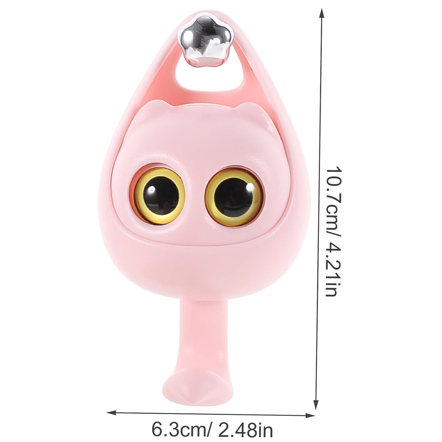 Wukusy Creative Adhesive Coat Hook featuring a cute wink cat design, mounted on a wall for hanging jackets or accessories.