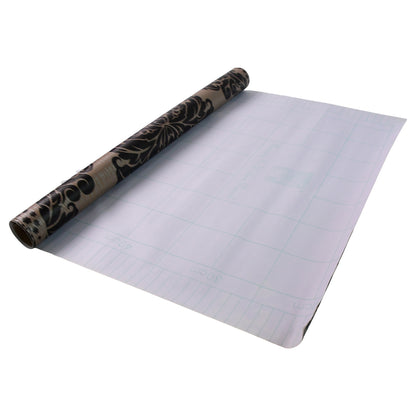 Wukusy premium self-adhesive decorative wallpaper roll for home decor, featuring a stylish pattern on a white background.