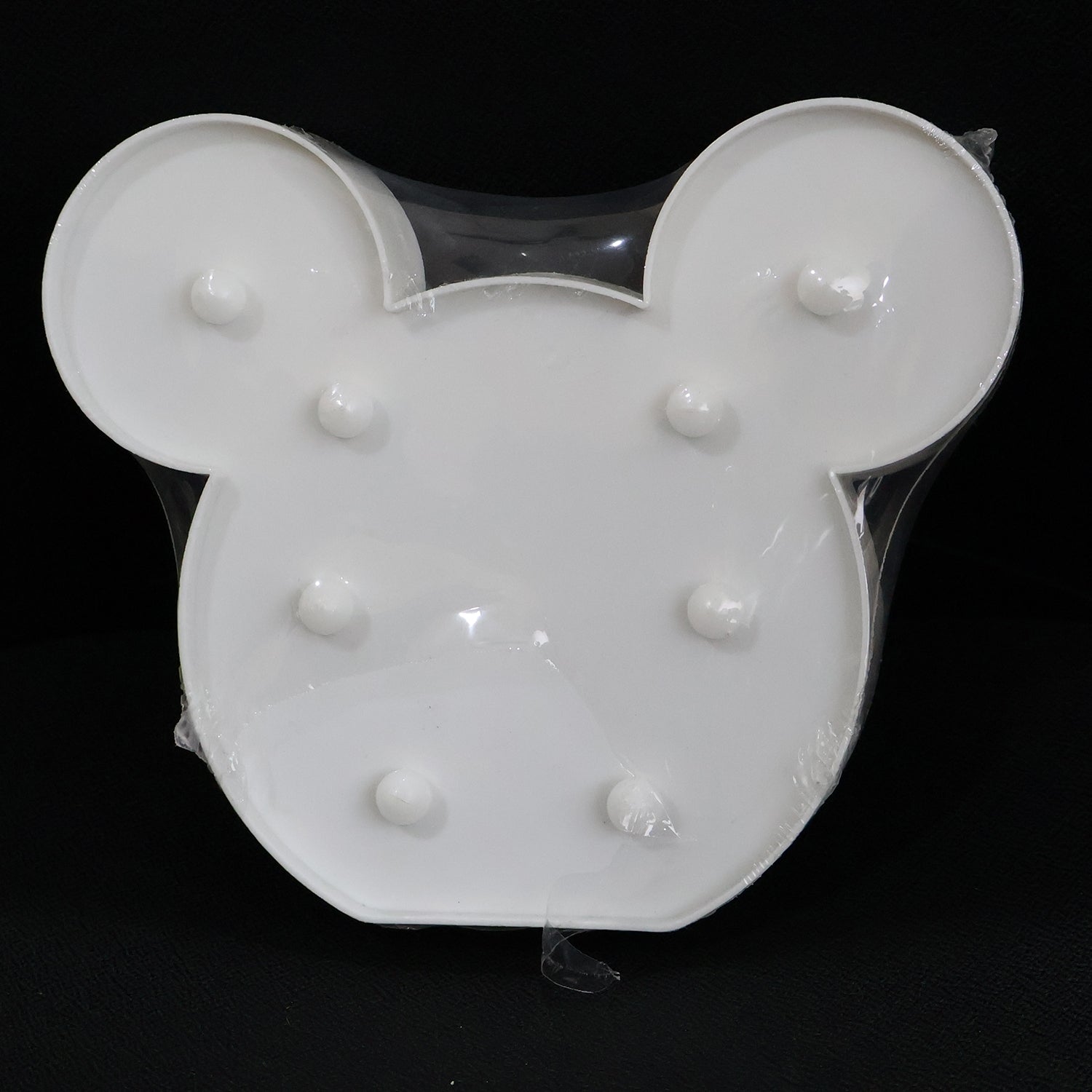 Wukusy Mickey-shaped LED decorative night light for home decor, featuring a charming Mickey Mouse design in soft glowing light.
