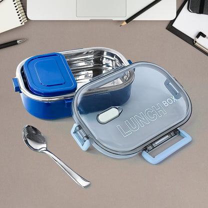 Wukusy Home Chef Premium Airtight Steel Lunch Box with secure lid and sleek stainless steel design for meal storage