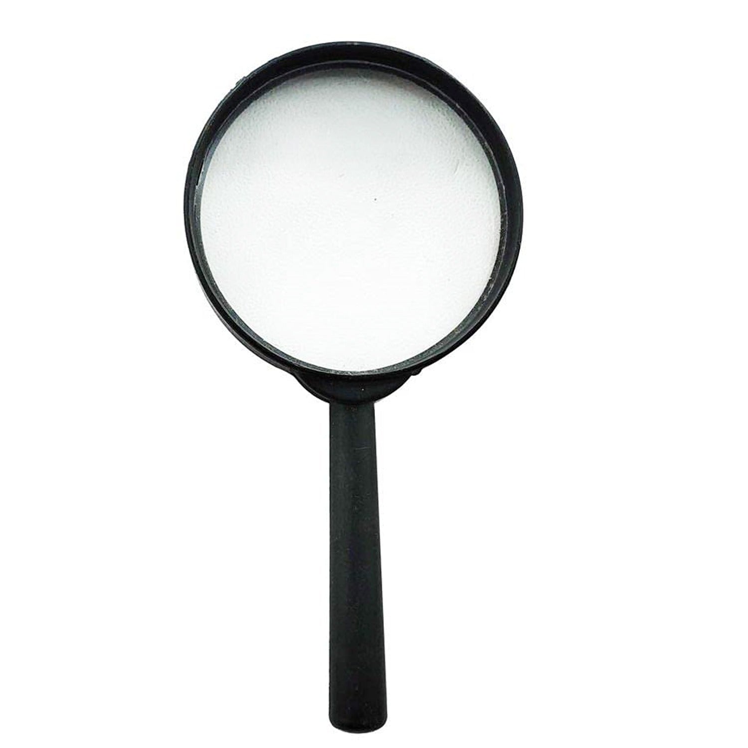 Wukusy 75mm and 50mm glass magnifying lenses set, break-proof, dual-sided reading aids for detailed viewing and eye protection.