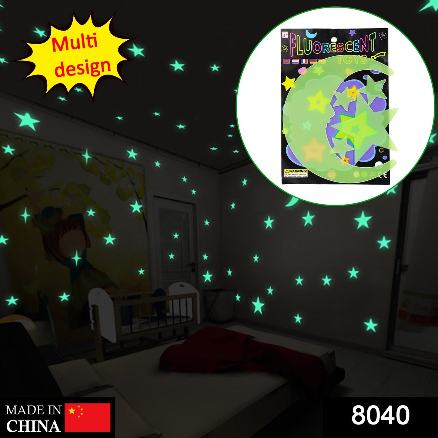 Wukusy 8040 fluorescent luminous board with light, fun developing toy for children, featuring glowing surface and interactive design.