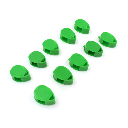 Wukusy plant climbing wall fixture clips with self-adhesive hooks for supporting green vines on garden or indoor walls, set of 10.