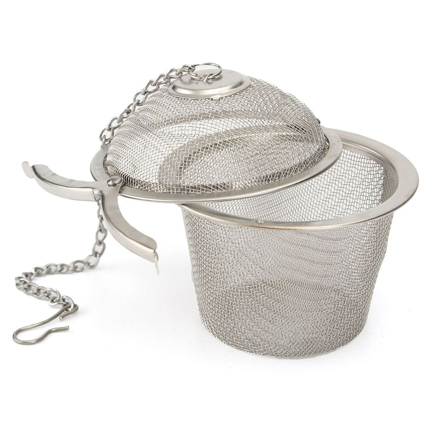 Wukusy 2744 Ss Easy Tea Filter, stainless steel kitchen tool for filtering tea in households and kitchens.