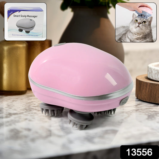Wukusy Smart Electric Scalp Massager device with multiple massage nodes for relaxing scalp stimulation