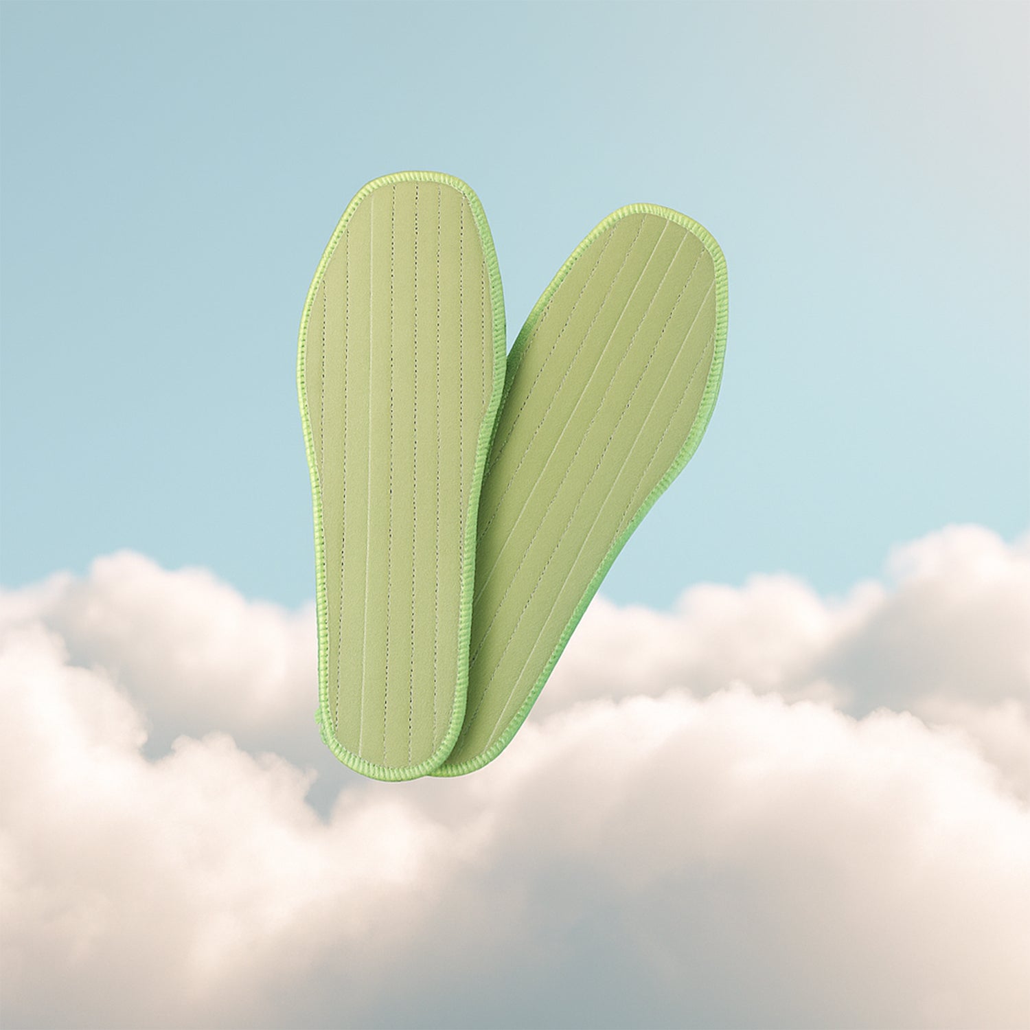 Pair of Wukusy premium comfort shoe insoles for size 39, designed for daily foot support with a mix of stylish designs.