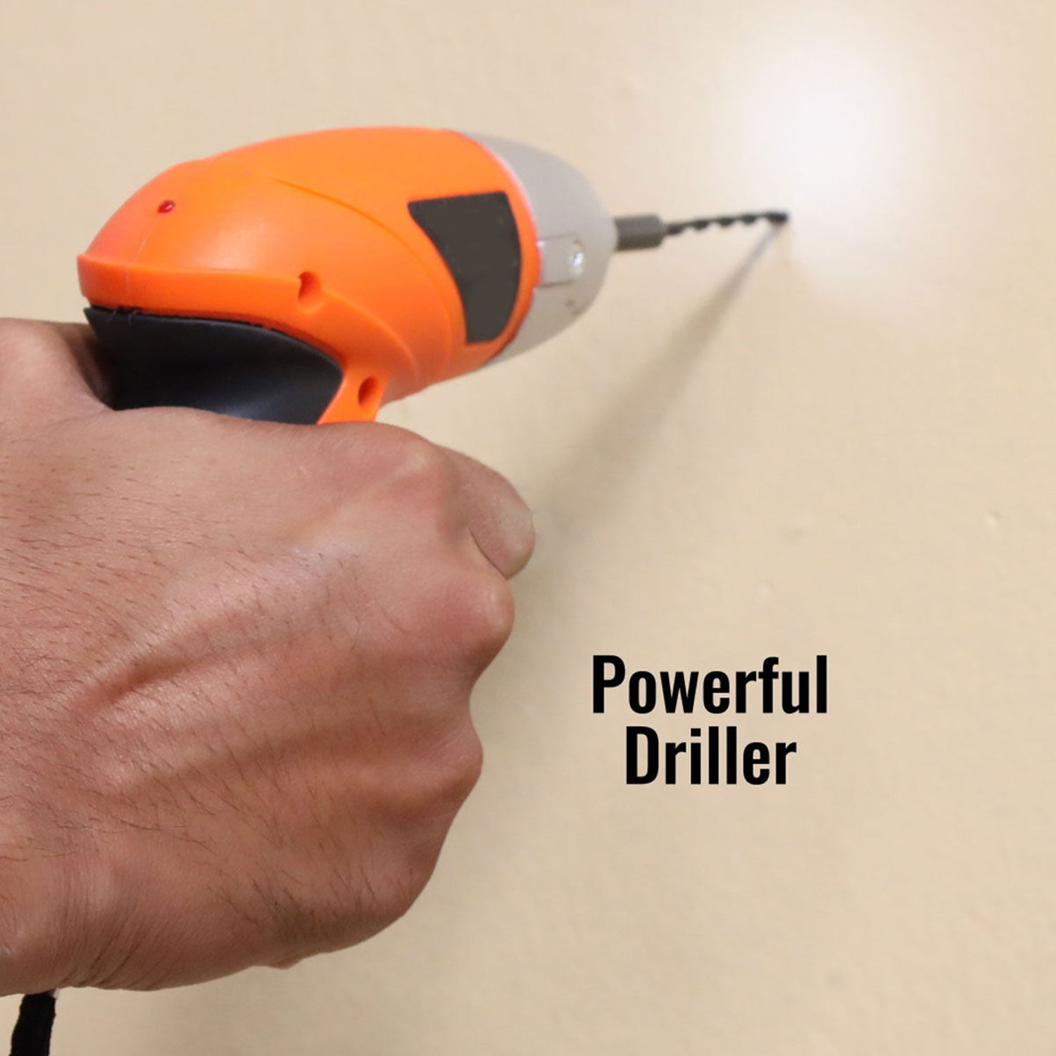 Wukusy portable electric screwdriver set with 45 bits, compact design, and multiple screwdriver bits for versatile tasks.