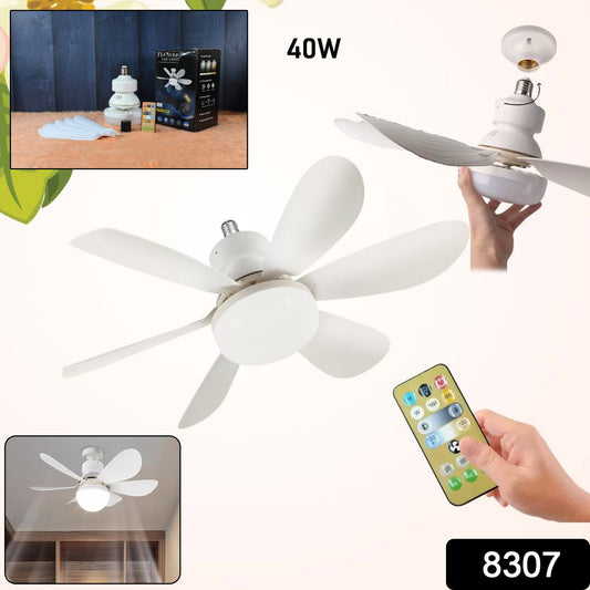 Wukusy 40W LED ceiling fan remote control for electronic fans, with buttons and display for easy operation.