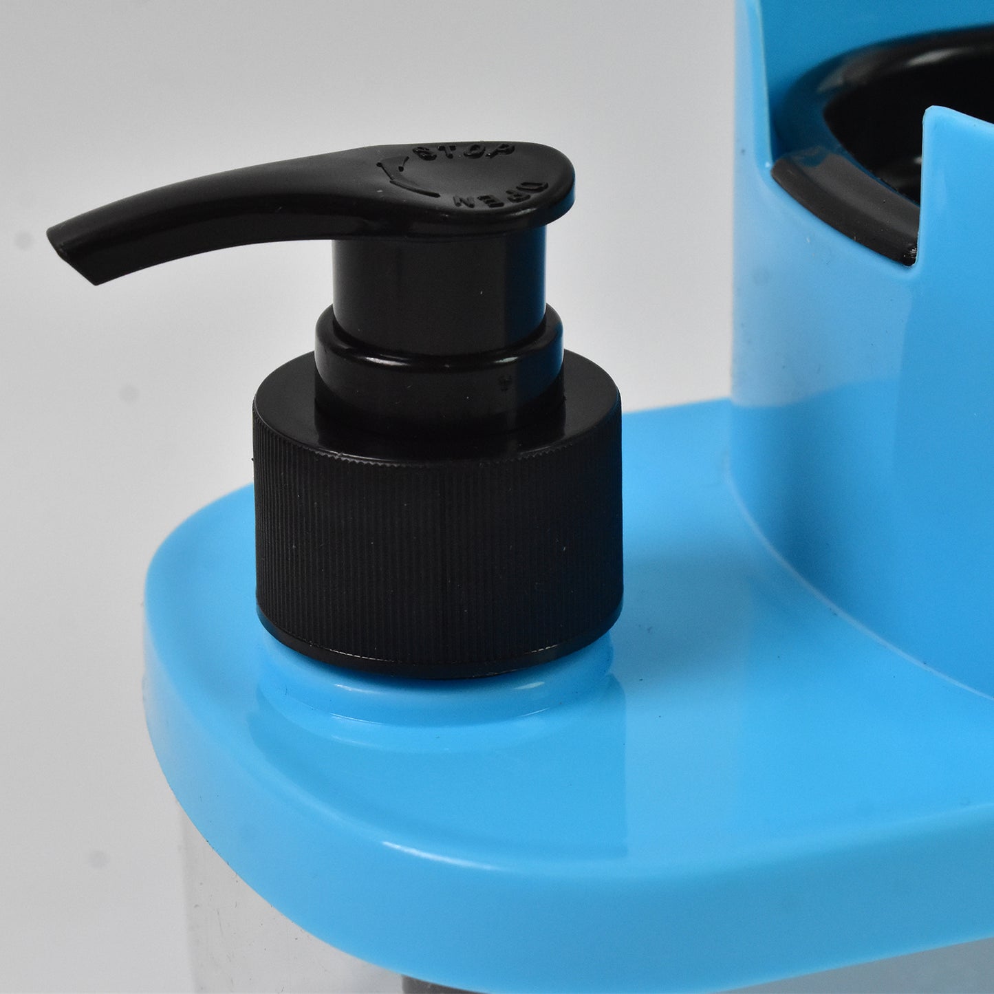 Wukusy 3-in-1 dishwashing and handwash liquid soap dispenser for kitchen use, featuring multiple compartments for soap and hand wash.