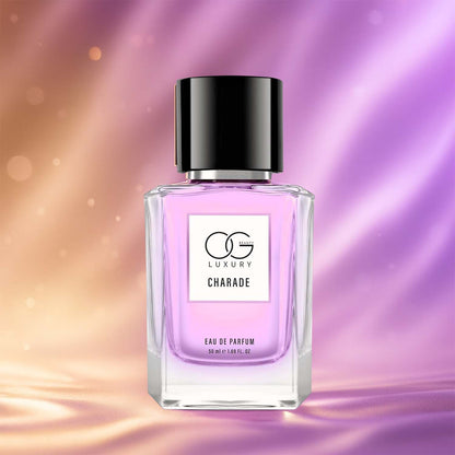 Wukusy Og Luxury Charade Eau De Parfum 50ml bottle, elegant health and beauty fragrance with stylish packaging.
