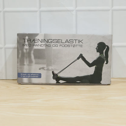 Wukusy portable resistance exerciser with pull rope and foot pedal support for strength training and flexibility workouts.