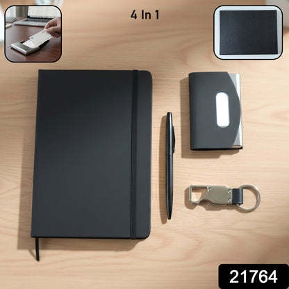 Wukusy Premium 4-in-1 travel essentials combo executive gift set with stylish accessories and organization tools for travelers