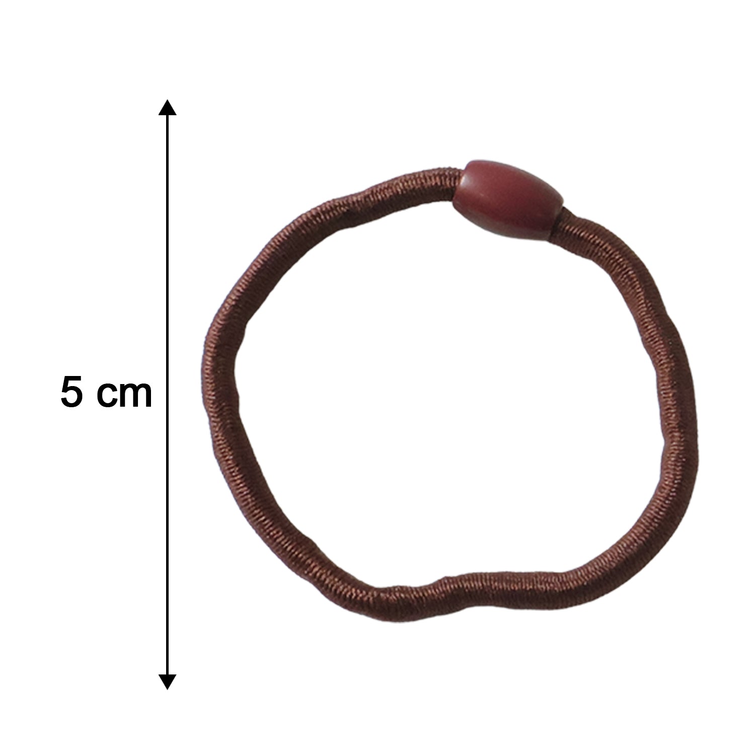 Set of 32 colorful soft elastic hair rubber bands from Wukusy, ideal for styling and secure hair hold.