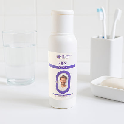 Wukusy Beautiful Basics Men's bleach cream kit with applicator, designed for safe and effective hair lightening in health and beauty.