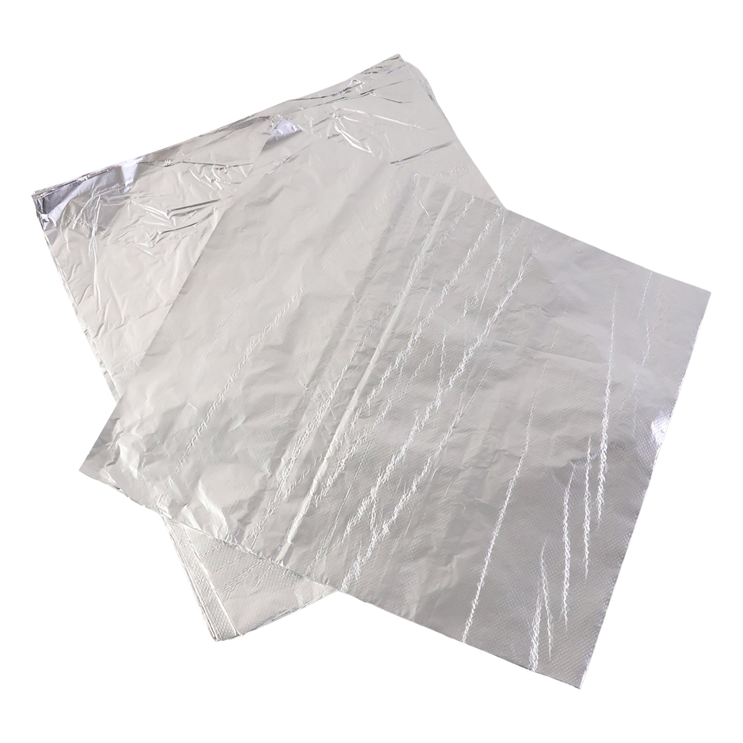 Wukusy aluminium foil cut sheets, 220x250mm, 50 sheets, ideal for kitchen cooking and food storage.