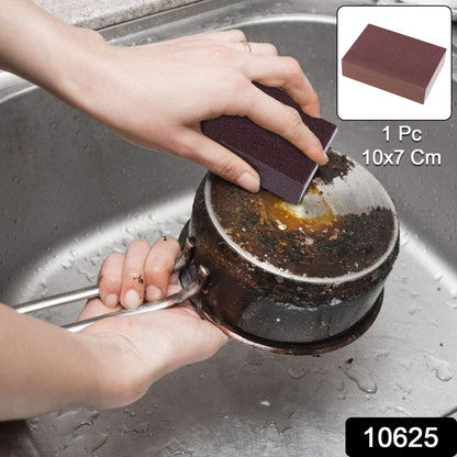 Wukusy multipurpose kitchen cleaning sponge scrub block, 10x7 cm, ideal for dishes and surfaces, made of durable scrubbing material.