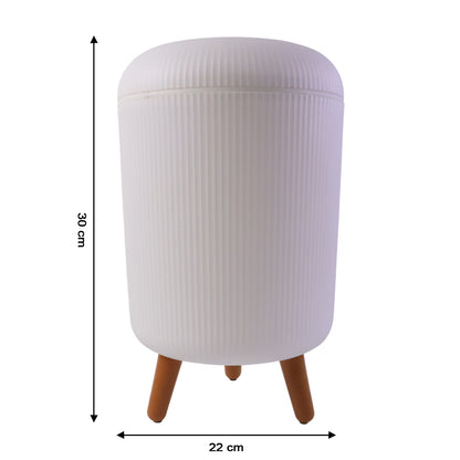 Wukusy premium stylish mini dustbin, 22x30 cm, compact waste bin for home or office use, with a modern design.