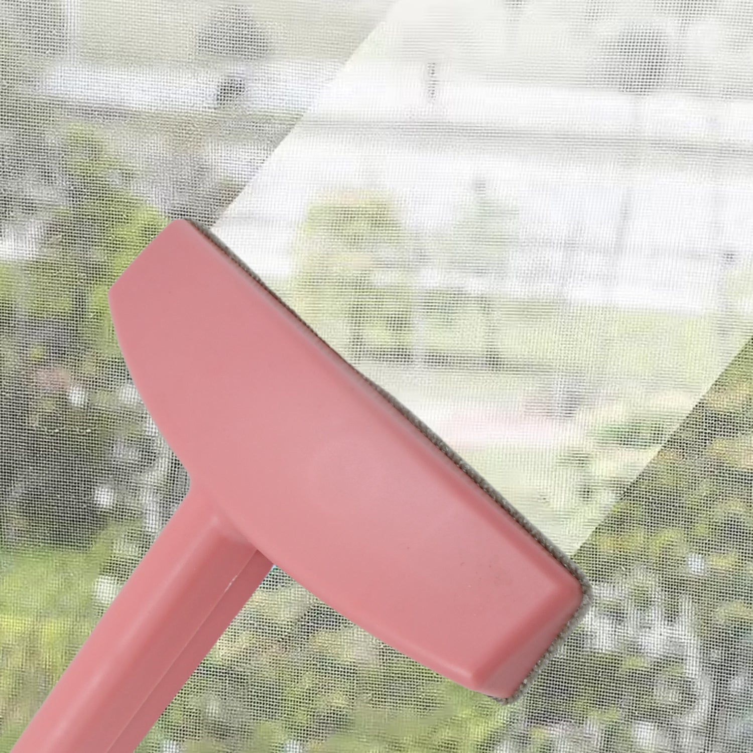 Wukusy 1687 Window Cleaner Glazed Glass Cleaner Wiper for home decor, showing a sleek glass cleaning tool in use.