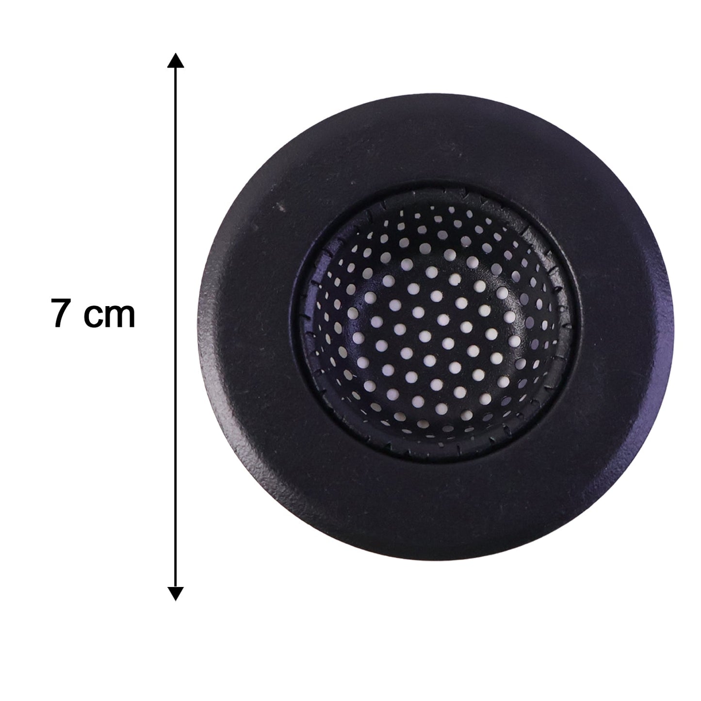 Wukusy metal sink drain mesh strainer filter basket for catching food debris in kitchen sinks, durable and easy to install.