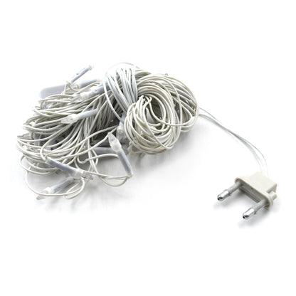 Wukusy 8-meter Diwali, wedding, Christmas LED string lights for indoor and outdoor home decoration, warm white glow