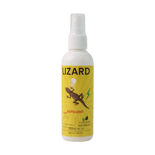 Wukusy lizard repellent spray bottle, 100ml, designed for home use to deter lizards and pests.
