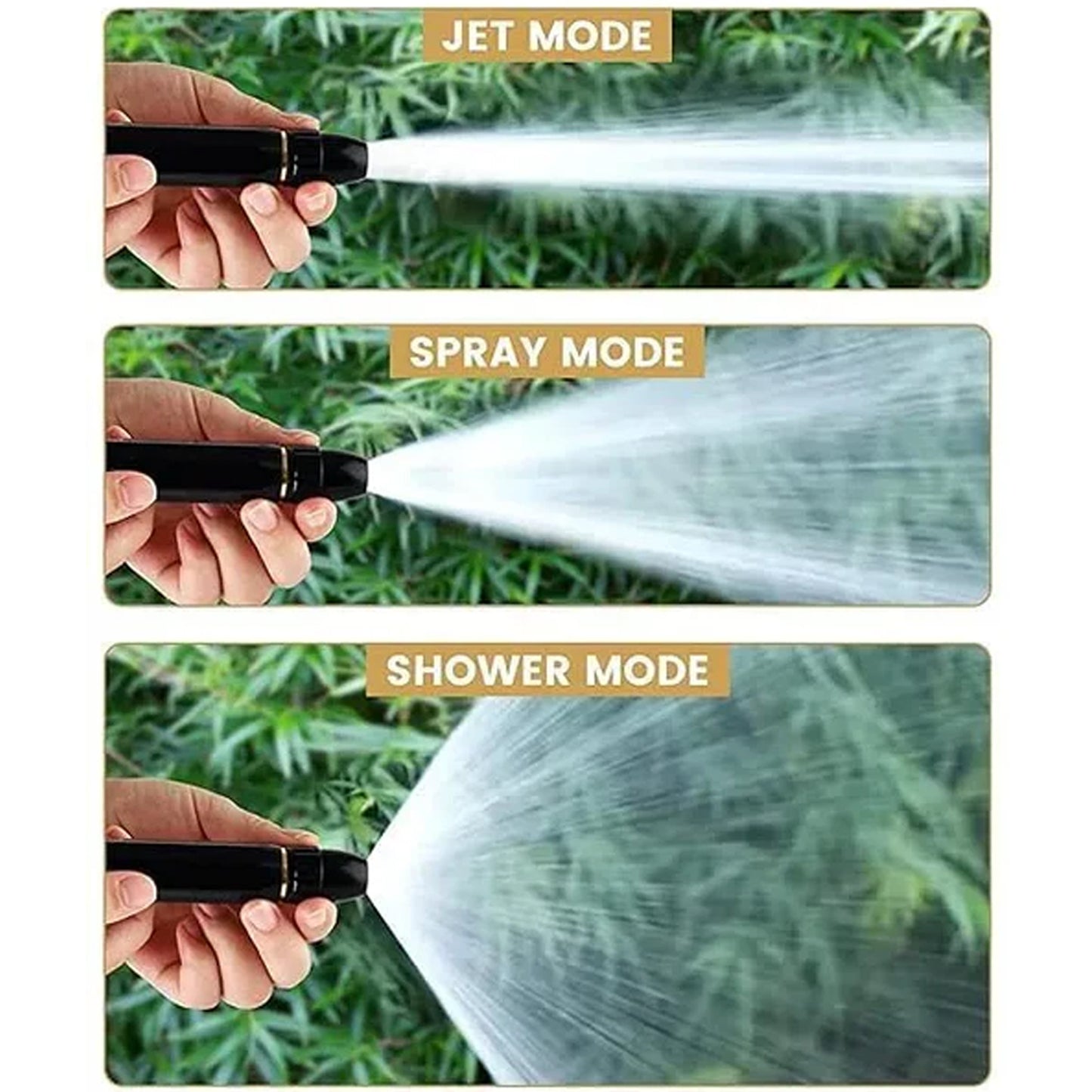 Plastic Wukusy high pressure car washer gun with water spray trigger and nozzle for outdoor cleaning tasks.