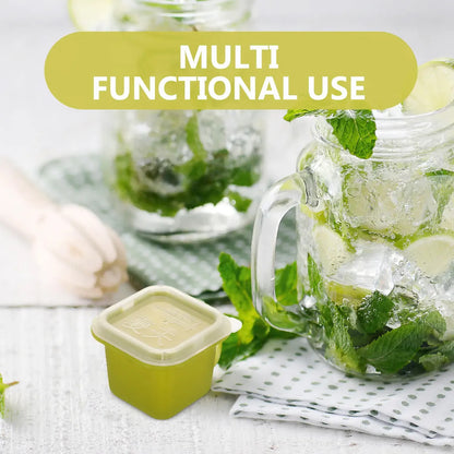 Wukusy multipurpose plastic storage container box with lid, clear and rectangular, ideal for organizing household items.