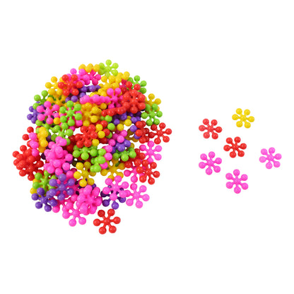 Colorful Wukusy DIY building blocks toy for kids, creative puzzle set with various shapes and vibrant colors for imaginative play.