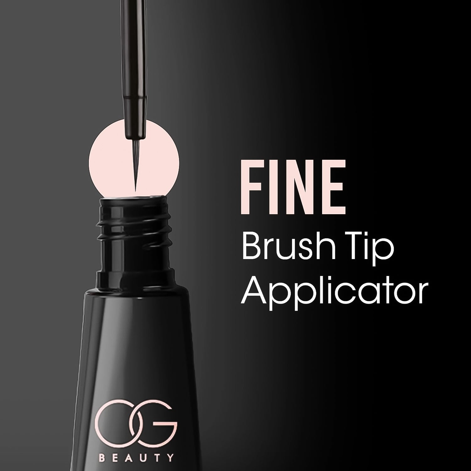 Wukusy OG Beauty Mystic Eyeliner in 4.5ml, featuring sleek black eyeliner with precise applicator for bold eye looks.