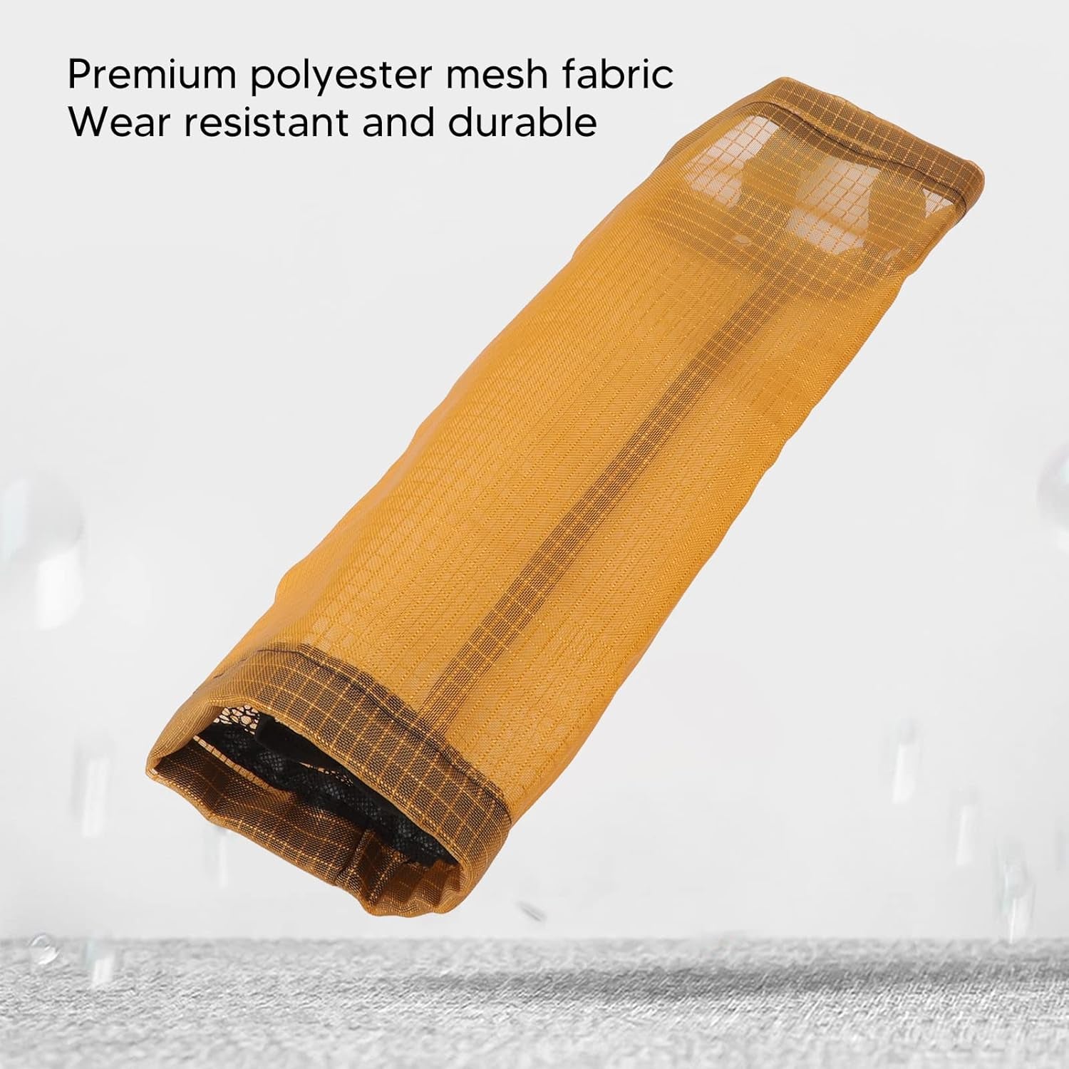 Wukusy hanging waste bag holder with sturdy handle, large capacity for storing garbage bags in kitchen, home, or restaurant settings.