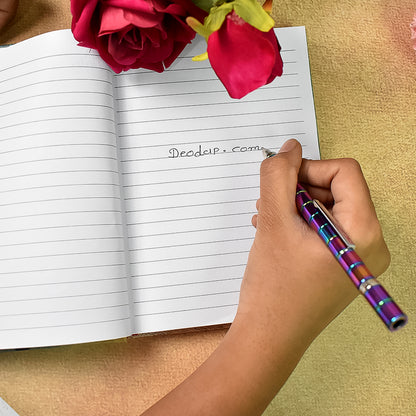 Wukusy multifunction magnetic metal pen for office use, featuring a sleek design with a magnetic clip and writing tip.