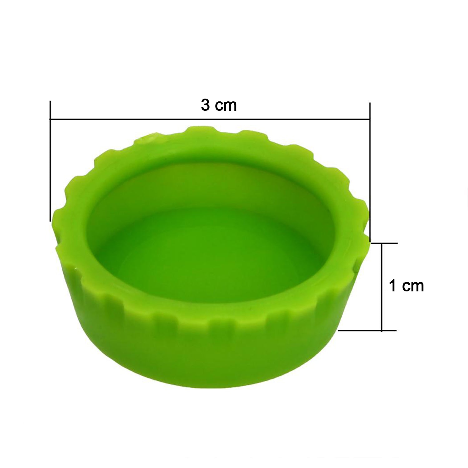 Wukusy 4789 Beer Savers Caps, 6-pack, used to cover bottle mouths on soda and cold-drink bottles.