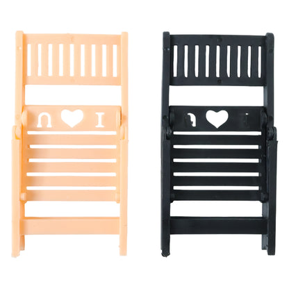 Wukusy mini chair-shaped mobile stand holder showing a small, colorful chair design for holding smartphones.