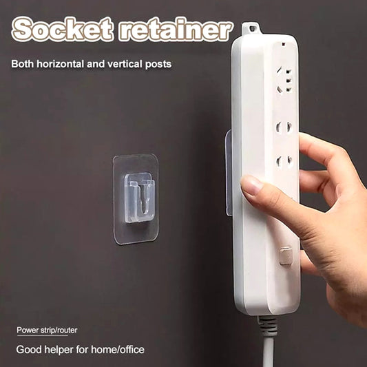Set of 20 Wukusy heavy-duty plastic wall hooks, ideal for home decor and organizing, featuring strong adhesive backing.
