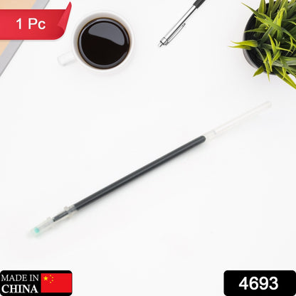 Wukusy black ball pen refill for smooth-writing all-round pens, suitable for office use, shown in a pack of 10.