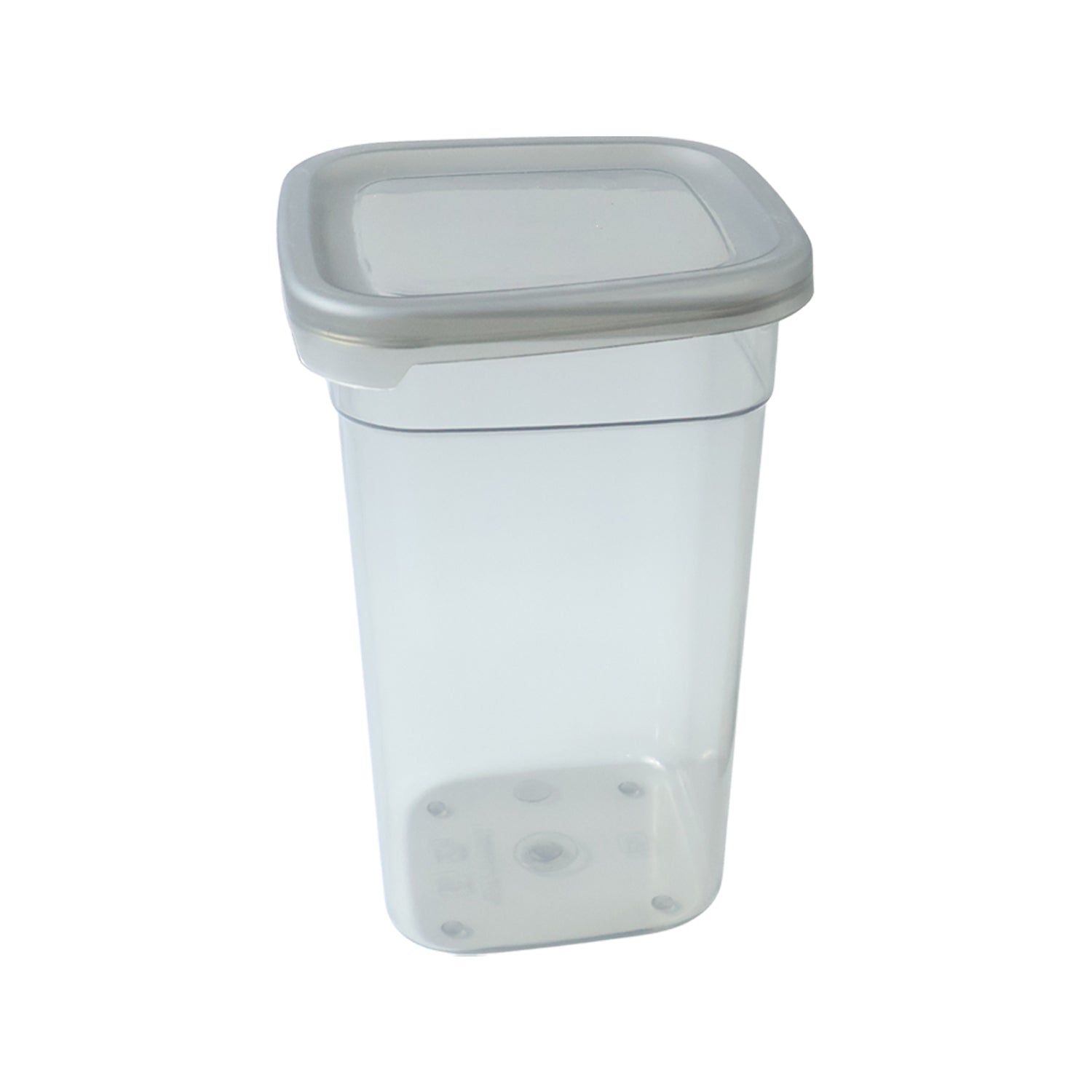 Six Wukusy plastic kitchen storage fridge containers, 1200 ml capacity, with secure lids for versatile food storage.