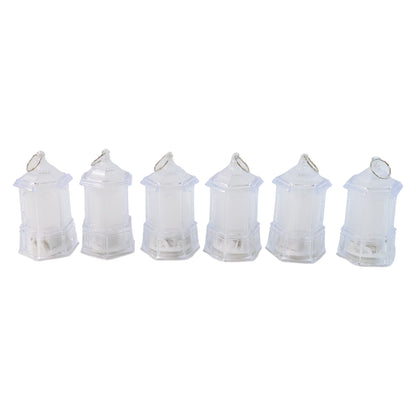 Set of 24 Wukusy LED decorative lantern lights with candle design, ideal for home decor ambiance and festive decoration.