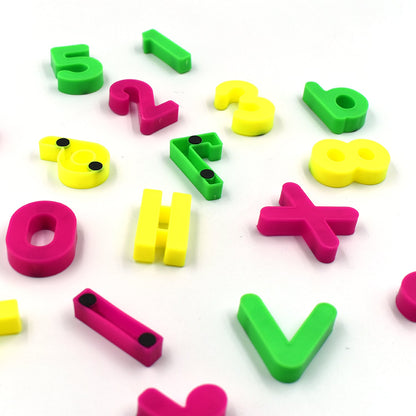 Wukusy 1942 AT42 magnetic number and symbol toy for kids and babies, ideal for play and educational fun.