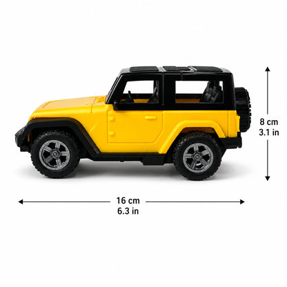 Wukusy remote control 4x4 off-road RC jeep toy car for kids, black and red, with large tires, suitable for outdoor play